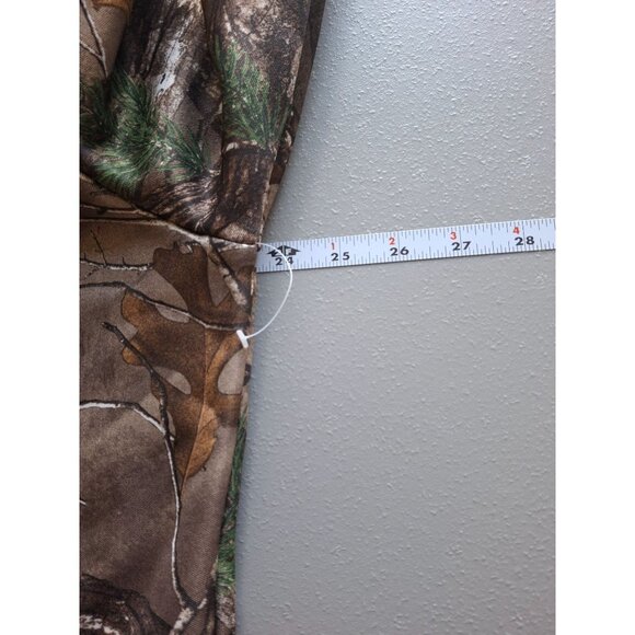 Browning Camo Fleece Jacket Men's Large Full-Zip Brown Green - Picture 6 of 7